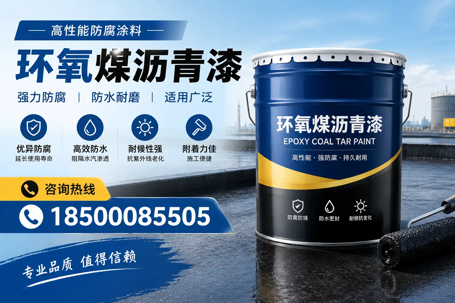 环氧煤沥青漆的主要成分与功能,孝感用户深度了解